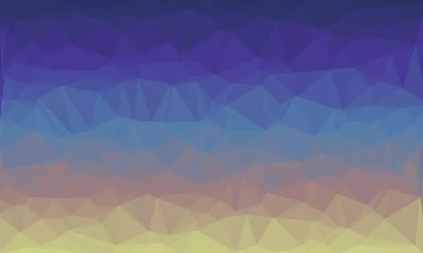 Fond prismatique créatif avec motif polygonal — Photo de stock