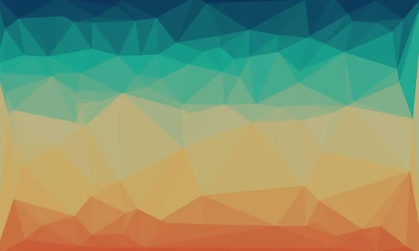 Creative prismatic background with polygonal pattern — Stock Photo