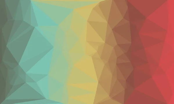 Fond polygonal multicolore minimal — Photo de stock