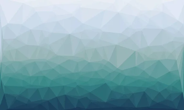 Moderner polygonaler Hintergrund in grünen und blauen Farben — Stockfoto