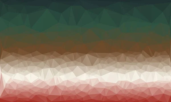 Kreativer prismatischer Hintergrund mit polygonalem Muster — Stockfoto