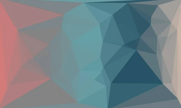 Minimal multicolored polygonal background — Stock Photo