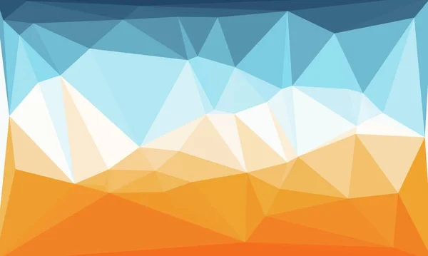 Kreativer prismatischer Hintergrund mit polygonalem Muster — Stockfoto