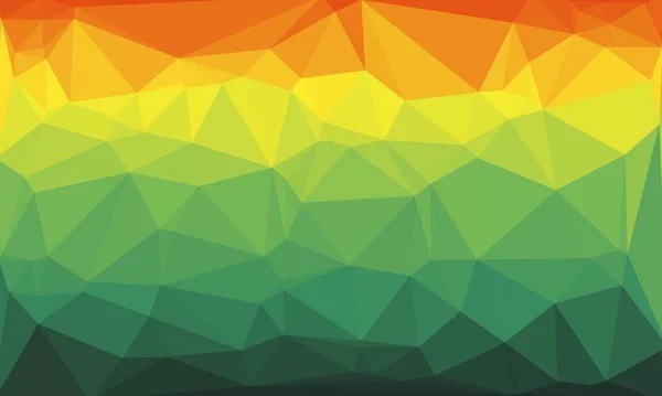 Creative prismatic background with polygonal pattern — Stock Photo