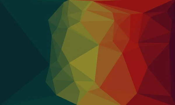 Fond prismatique créatif avec motif polygonal — Photo de stock