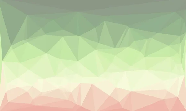 Fondo geométrico con gradiente verde y rosa - foto de stock