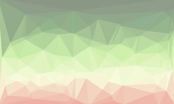 Geometric background with green and pink gradient — Stock Photo