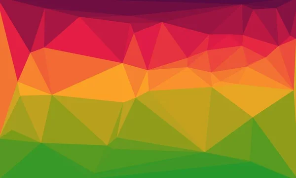 Fondo multicolor abstracto con patrón de poli — Stock Photo