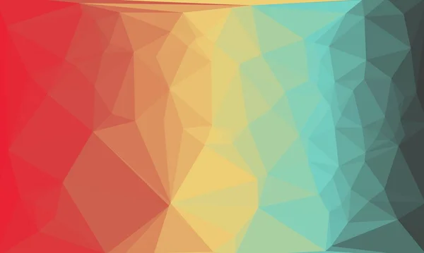 Abstrato fundo multicolorido com padrão poli — Fotografia de Stock