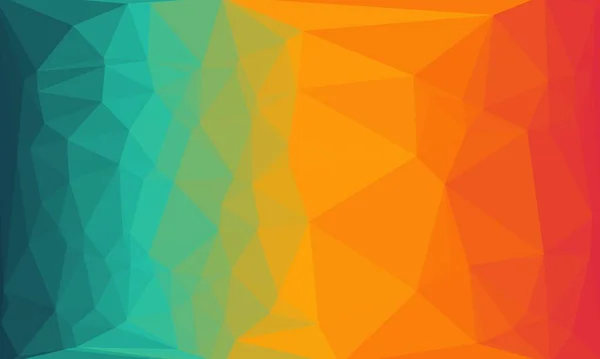 Abstrait fond multicolore avec motif poly — Photo de stock