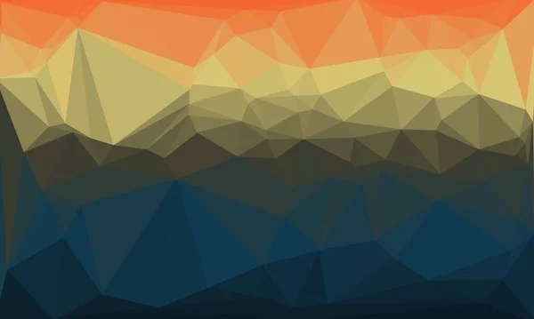 Abstrait fond multicolore avec motif poly — Photo de stock