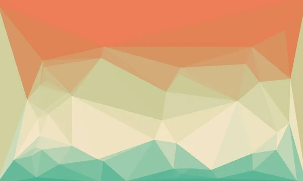 Creative prismatic background with polygonal pattern — Stock Photo