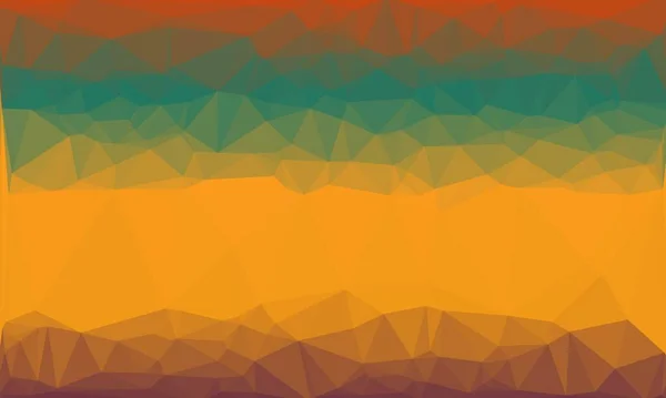 Sfondo poligonale multicolore minimo — Foto stock