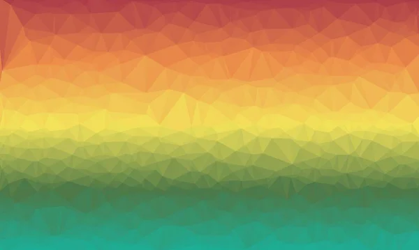 Kreativer prismatischer Hintergrund mit polygonalem Muster — Stockfoto