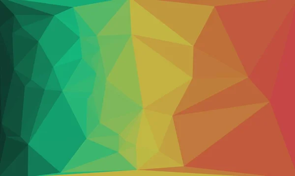 Abstrait fond polygonal coloré — Photo de stock