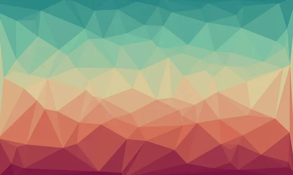 Creative prismatic background with polygonal pattern — Stock Photo
