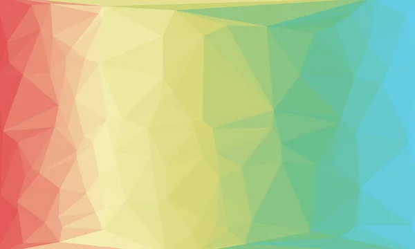 Creative prismatic background with polygonal pattern — Stock Photo