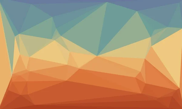 Kreativer prismatischer Hintergrund mit polygonalem Muster — Stockfoto