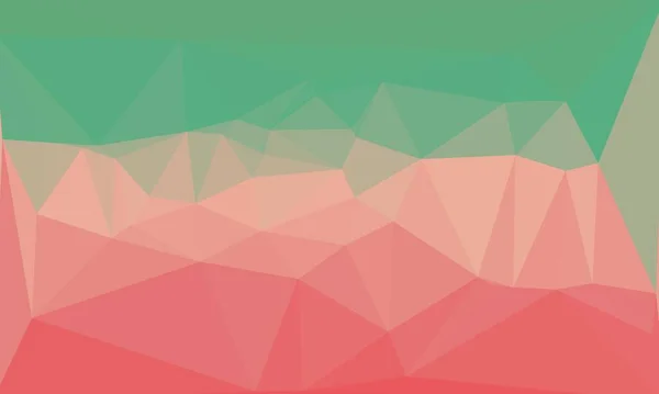 Geometric background with green, pink and red colors — Stock Photo