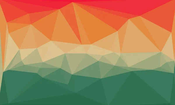Kreativer prismatischer Hintergrund mit polygonalem Muster — Stockfoto