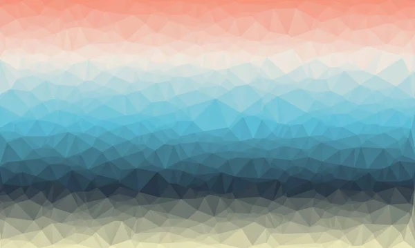 Creative prismatic background with polygonal pattern — Stock Photo