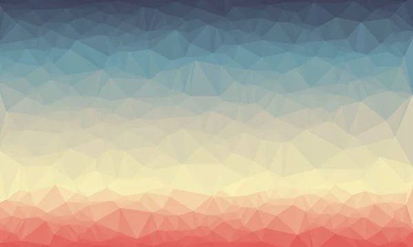 Kreativer prismatischer Hintergrund mit polygonalem Muster — Stockfoto