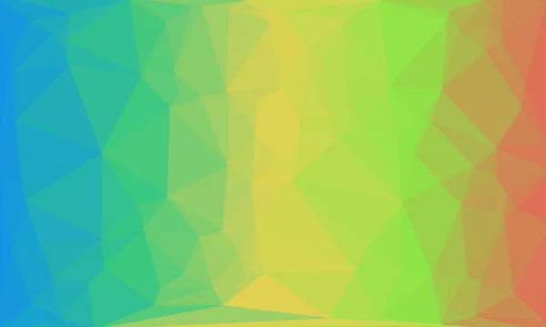 Fundo prismático criativo com padrão poligonal — Stock Photo