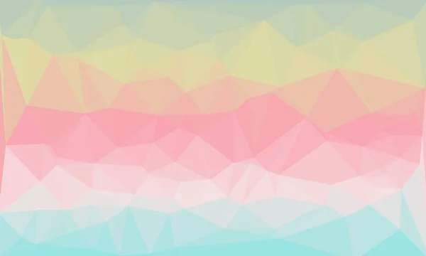 Minimal multicolored polygonal background — Stock Photo