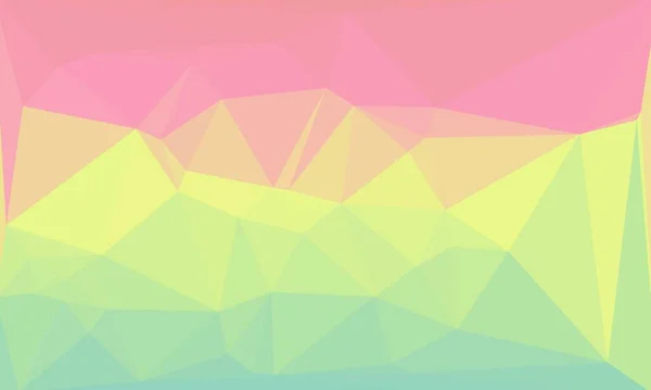 Fondo multicolor abstracto con patrón de poli - foto de stock