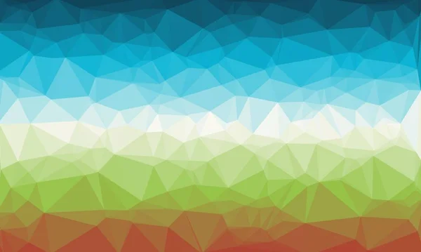 Fundo geométrico colorido com design em mosaico — Fotografia de Stock