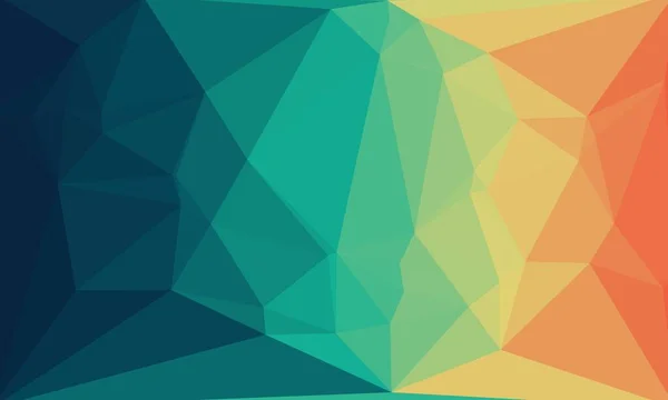 Sfondo astratto multicolore con motivo poli — Foto stock