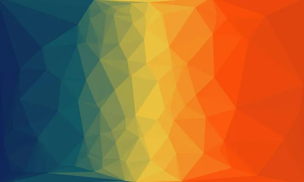 Minimal multicolored polygonal background — Stock Photo