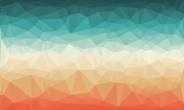 Creative prismatic background with polygonal pattern — Stock Photo