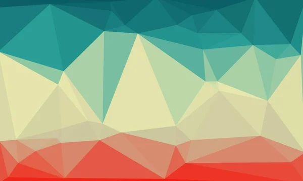 Kreativer prismatischer Hintergrund mit polygonalem Muster — Stockfoto
