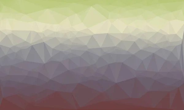 Kreativer prismatischer Hintergrund mit polygonalem Muster — Stock Photo