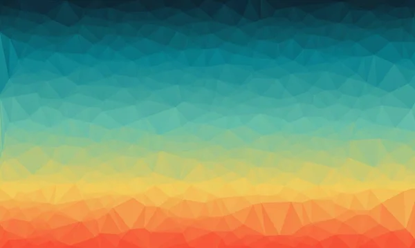 Minimal multicolored polygonal background — Stock Photo