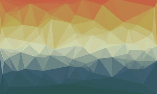 Minimal multicolored polygonal background — Stock Photo