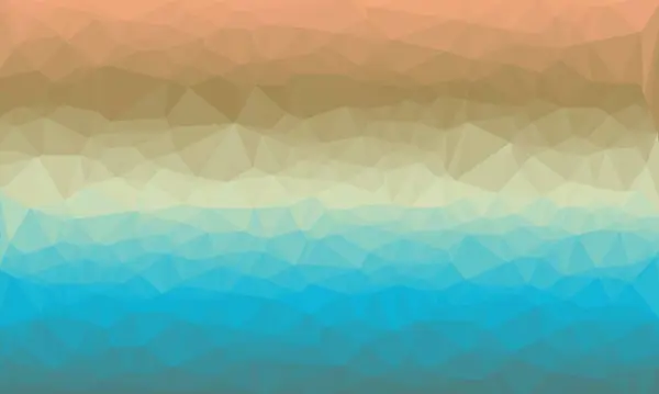 Kreativer prismatischer Hintergrund mit polygonalem Muster — Stockfoto