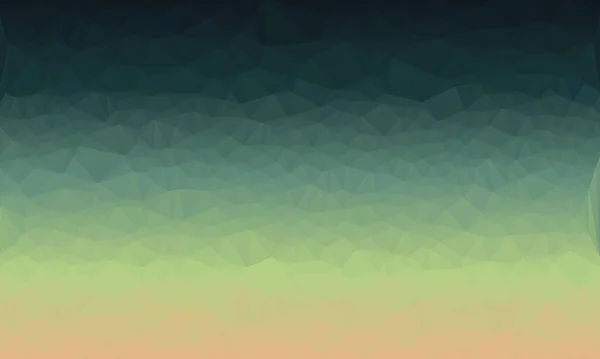 Minimaler blaugrüner polygonaler Hintergrund — Stockfoto