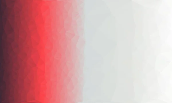 Fond polygonal rouge et blanc avec motif — Photo de stock