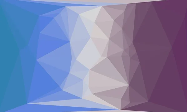 Creative prismatic background with polygonal pattern — Stock Photo