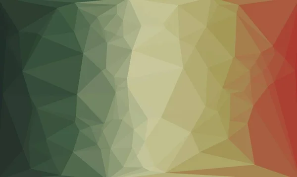 Creative prismatic background with polygonal pattern — Stock Photo