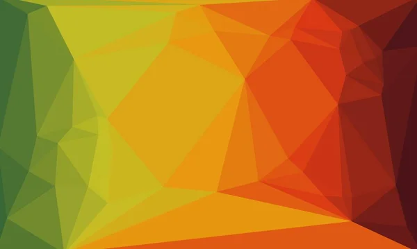 Mínimo fondo poligonal multicolor — Stock Photo
