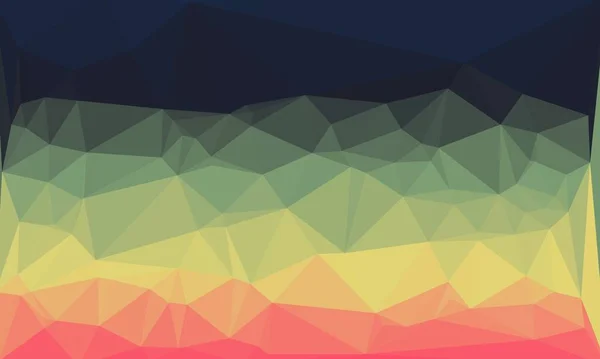 Abstract multicolored background with poly pattern — Stock Photo