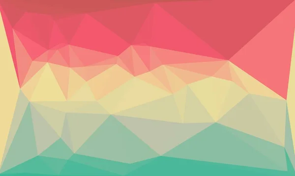 Minimal multicolored polygonal background — Stock Photo