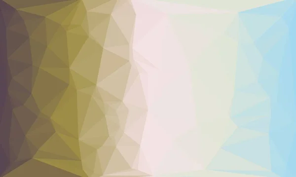 Creative prismatic background with polygonal pattern — Stock Photo