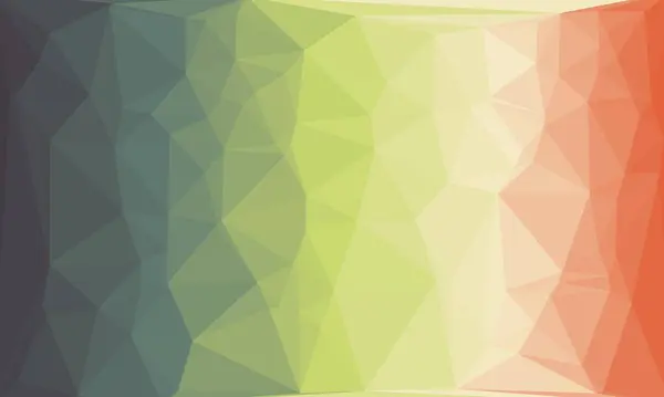 Fond prismatique créatif avec motif polygonal — Photo de stock
