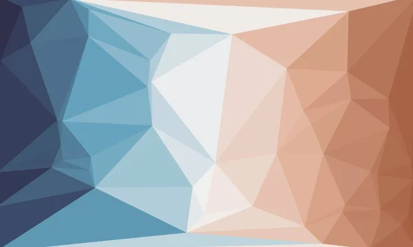 Abstrait fond polygonal coloré — Photo de stock