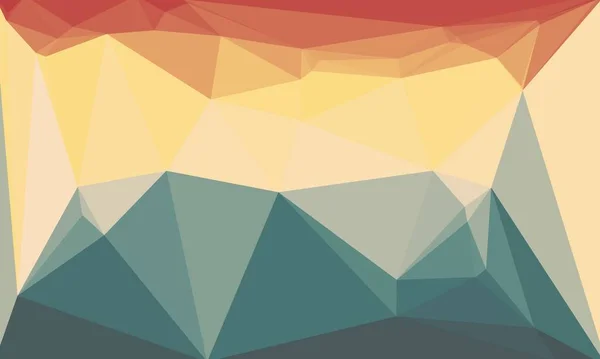 Sfondo geometrico colorato con disegno a mosaico — Foto stock