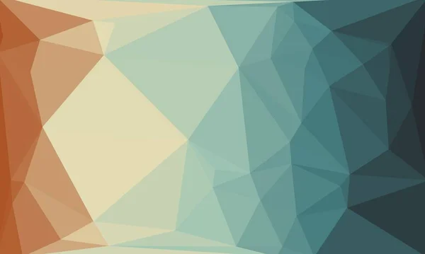 Creative prismatic background with polygonal pattern — Stock Photo